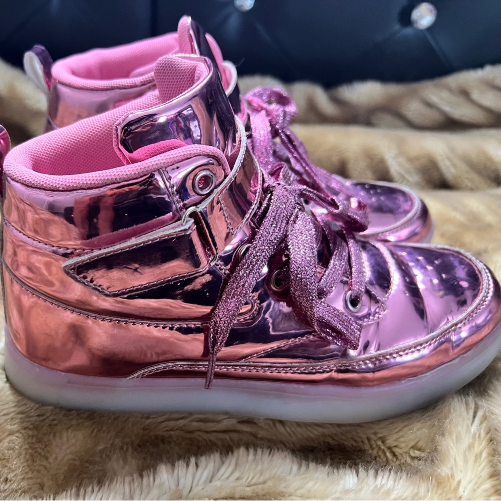 Metallic High Tops 🎉